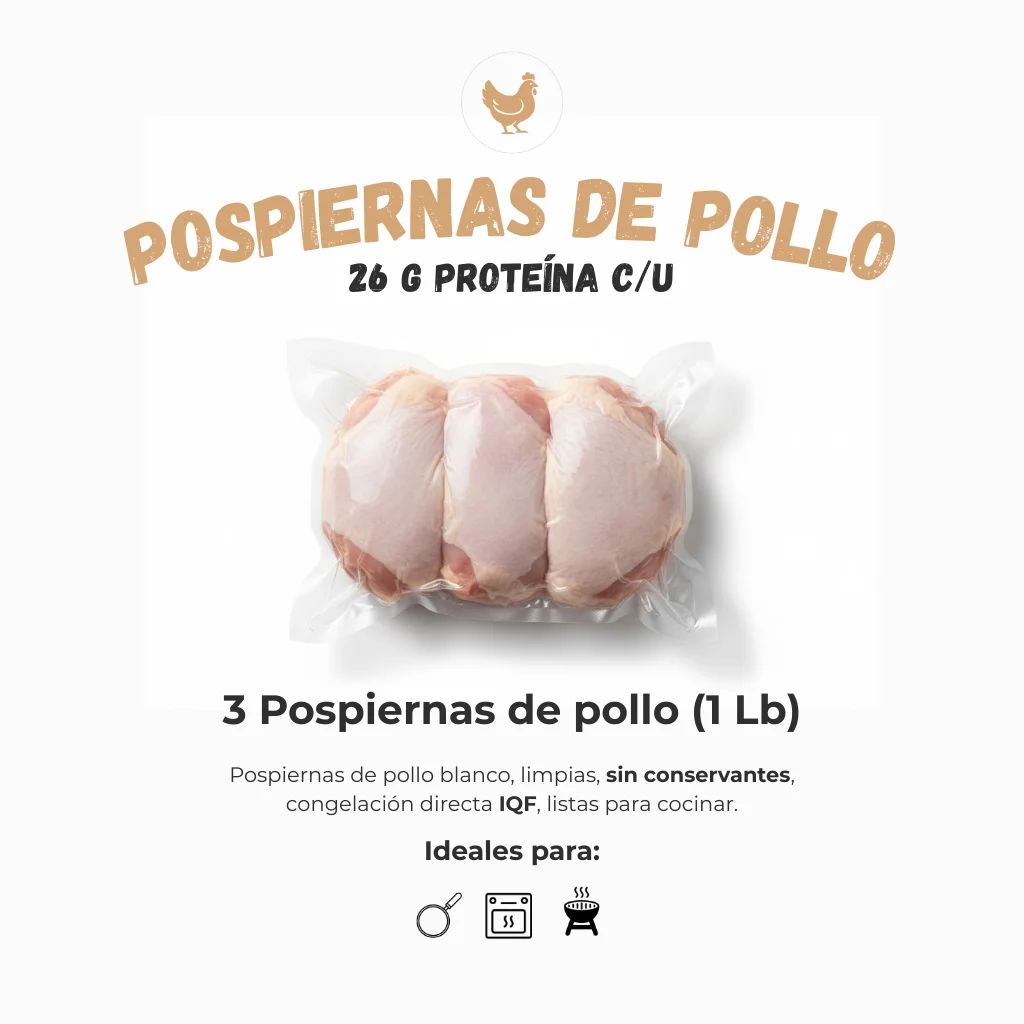 Pospiernas de Pollo